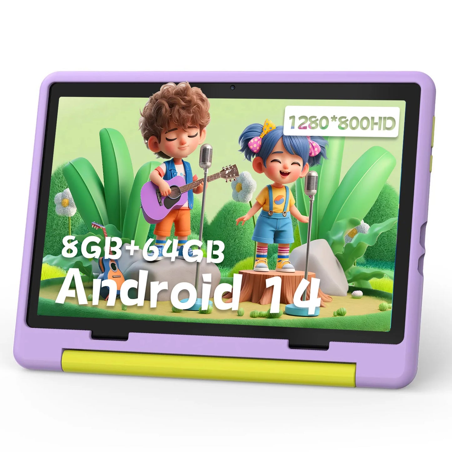 Humyig KT1016 Kid Tablet 10.1 inch Android 14 Quad Core