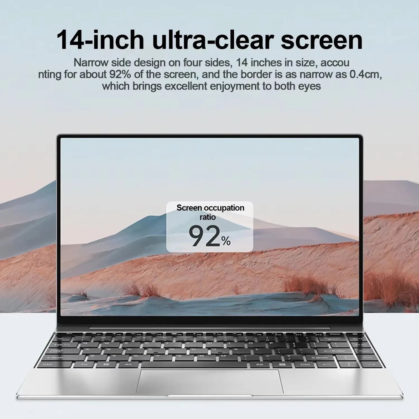 LenO 14.1" Ultra Slim Laptop 16GB RAM 2TB SSD Intel N3700