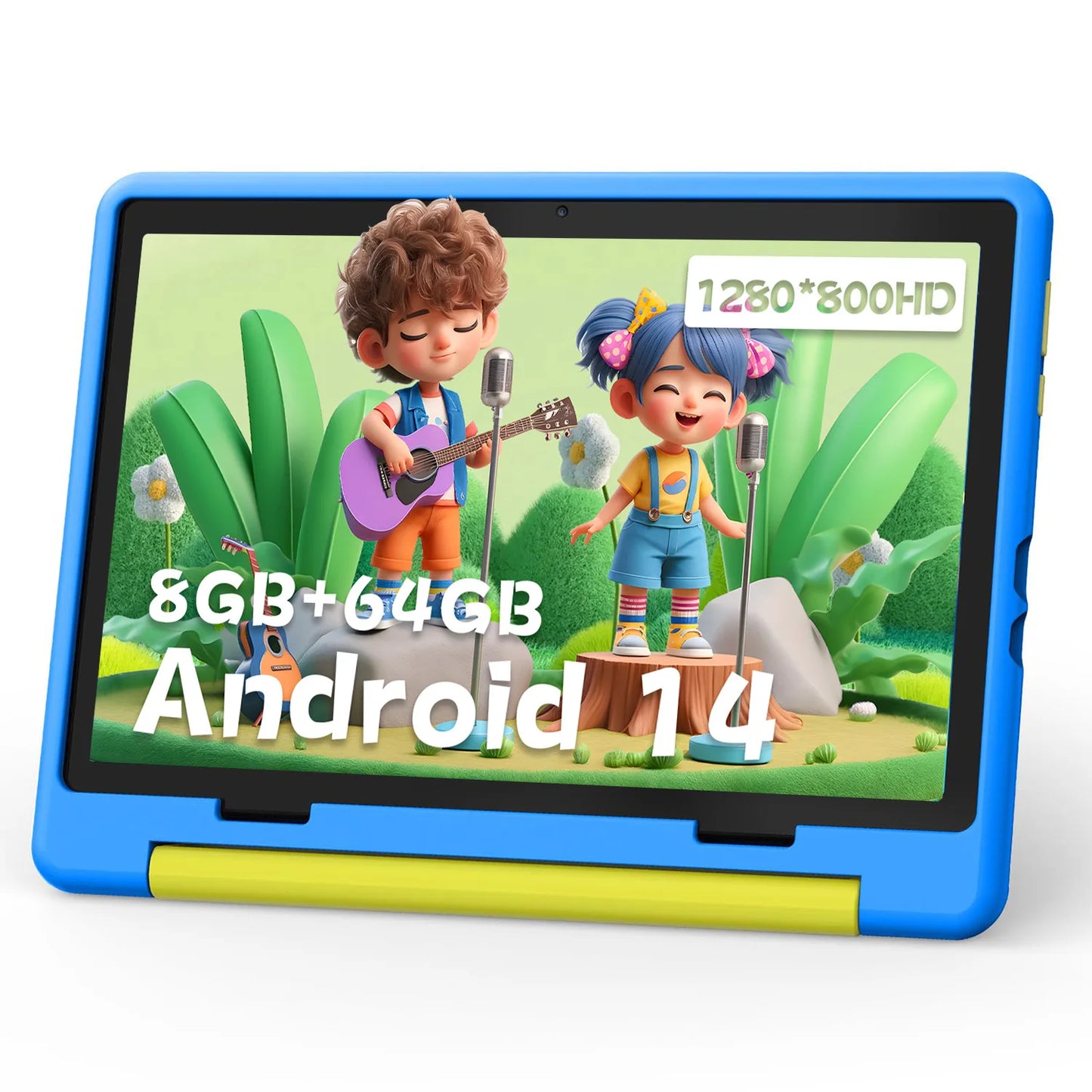 Humyig KT1016 Kid Tablet 10.1 inch Android 14 Quad Core