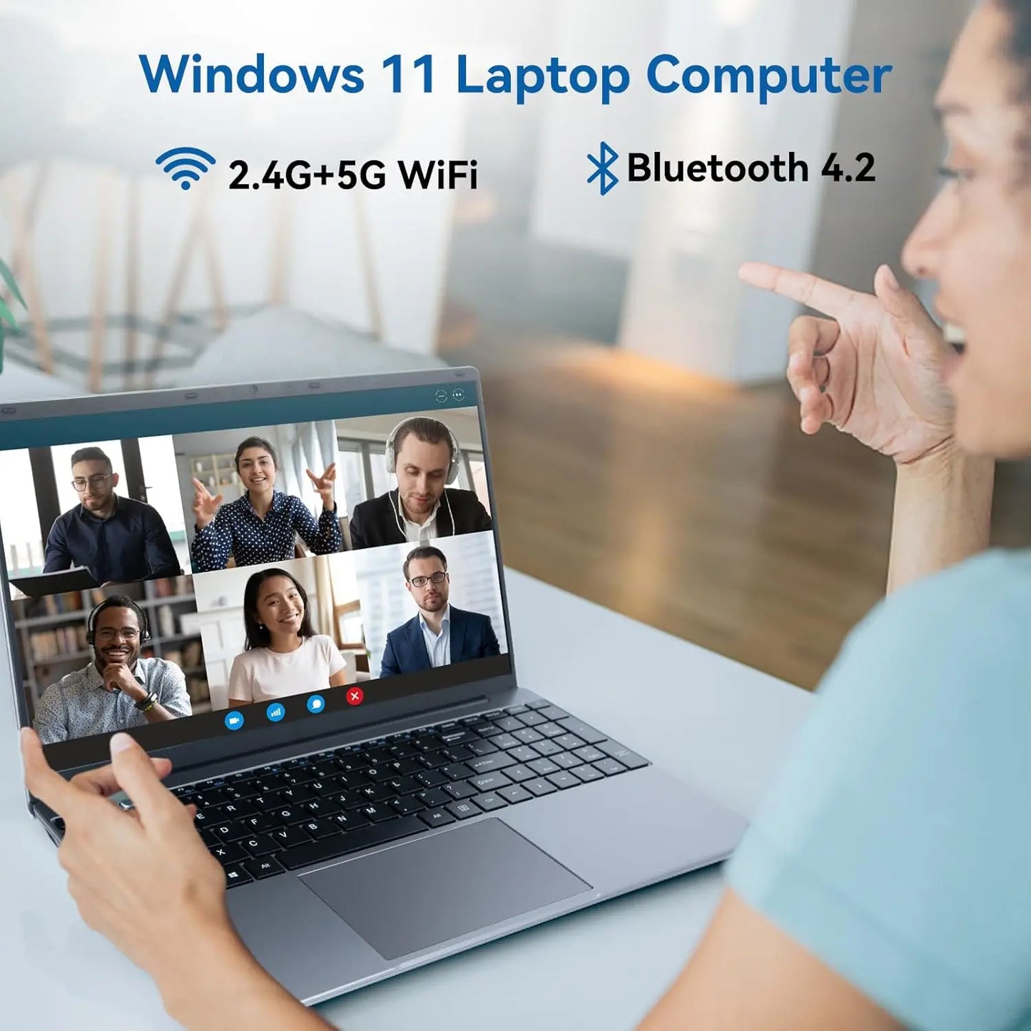 AEEZO-US C-S156 15.6"Laptop Computer Windows 11