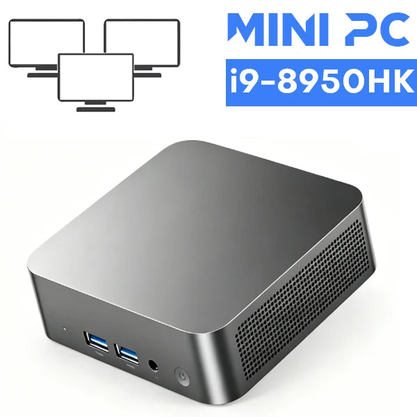 XIA MAN Portable Mini PC Intel i9 8950HK/i3 6100U