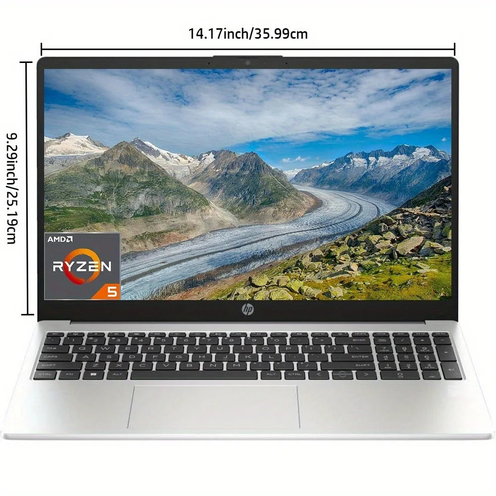 HP 255 G10 15.6" FHD Business Laptop, AMD Ryzen 5 7530U