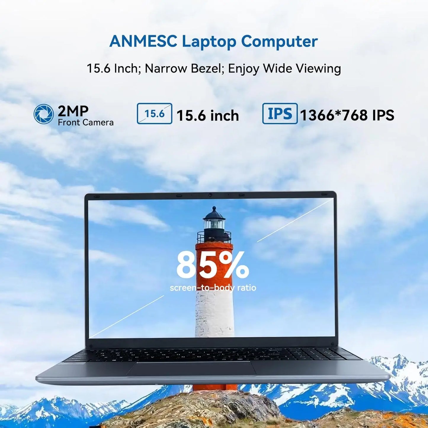 AEEZO-US C-S156 15.6"Laptop Computer Windows 11