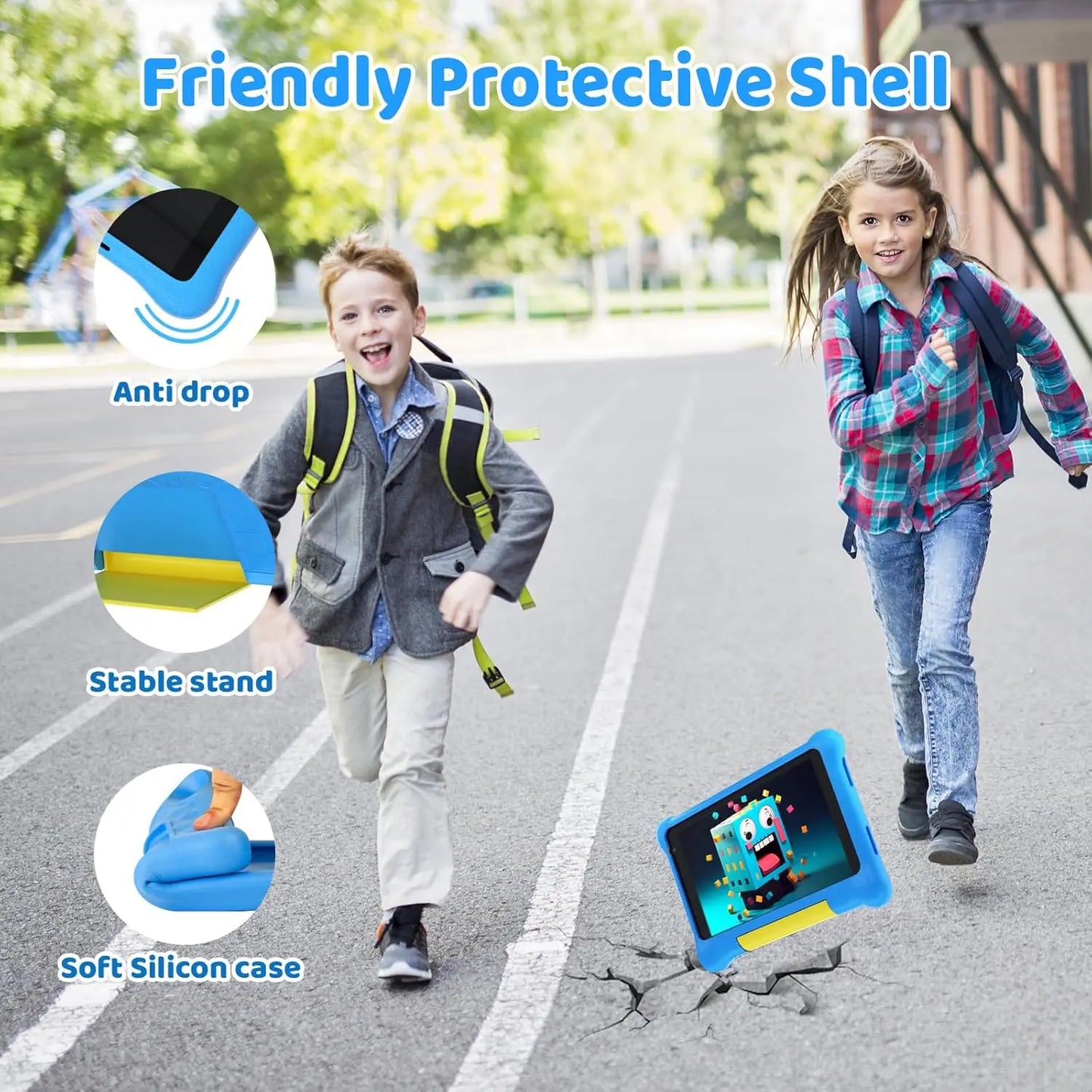 AEEZO 7 Inch Kids Tablet Quad Core Android 13 5GB / 32GB