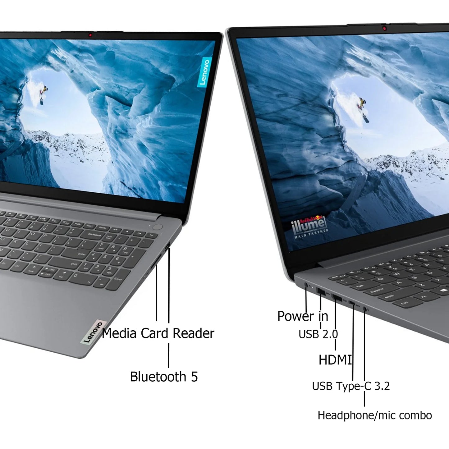 Lenovo Ideapad 1i 15.6" Touch Laptop, Intel Core i3-1215U