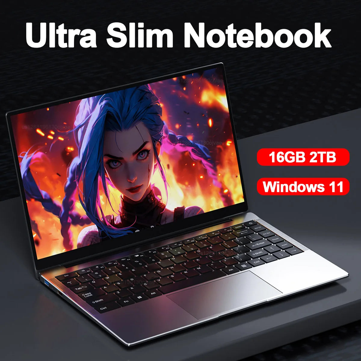 LENOVO 14.1"Ultra Slim Laptop 16GB RAM 2TB SSD Intel N3700