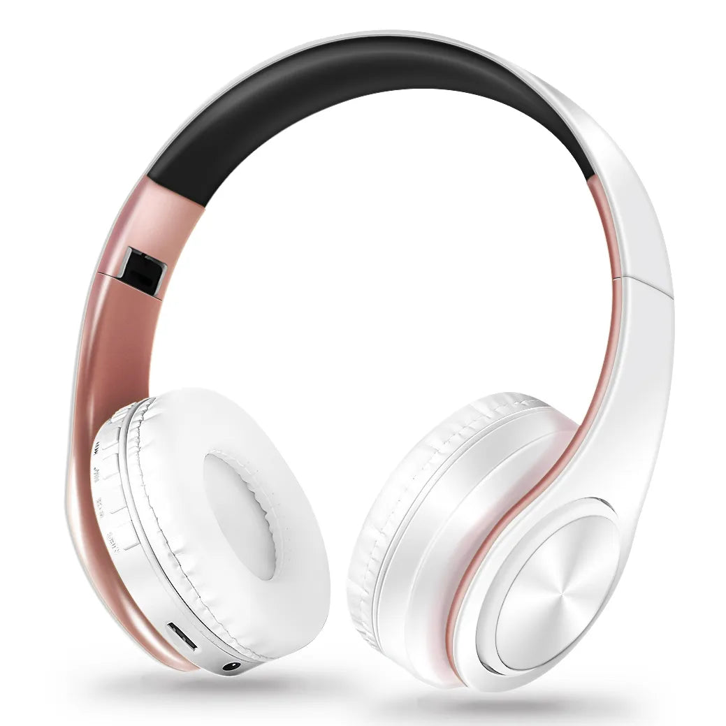 HIFI Stereo Earphones Bluetooth Headphone Music Headset FM