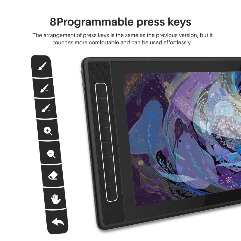 HUION Kamvas Pro 16 2.5K Drawing Monitor