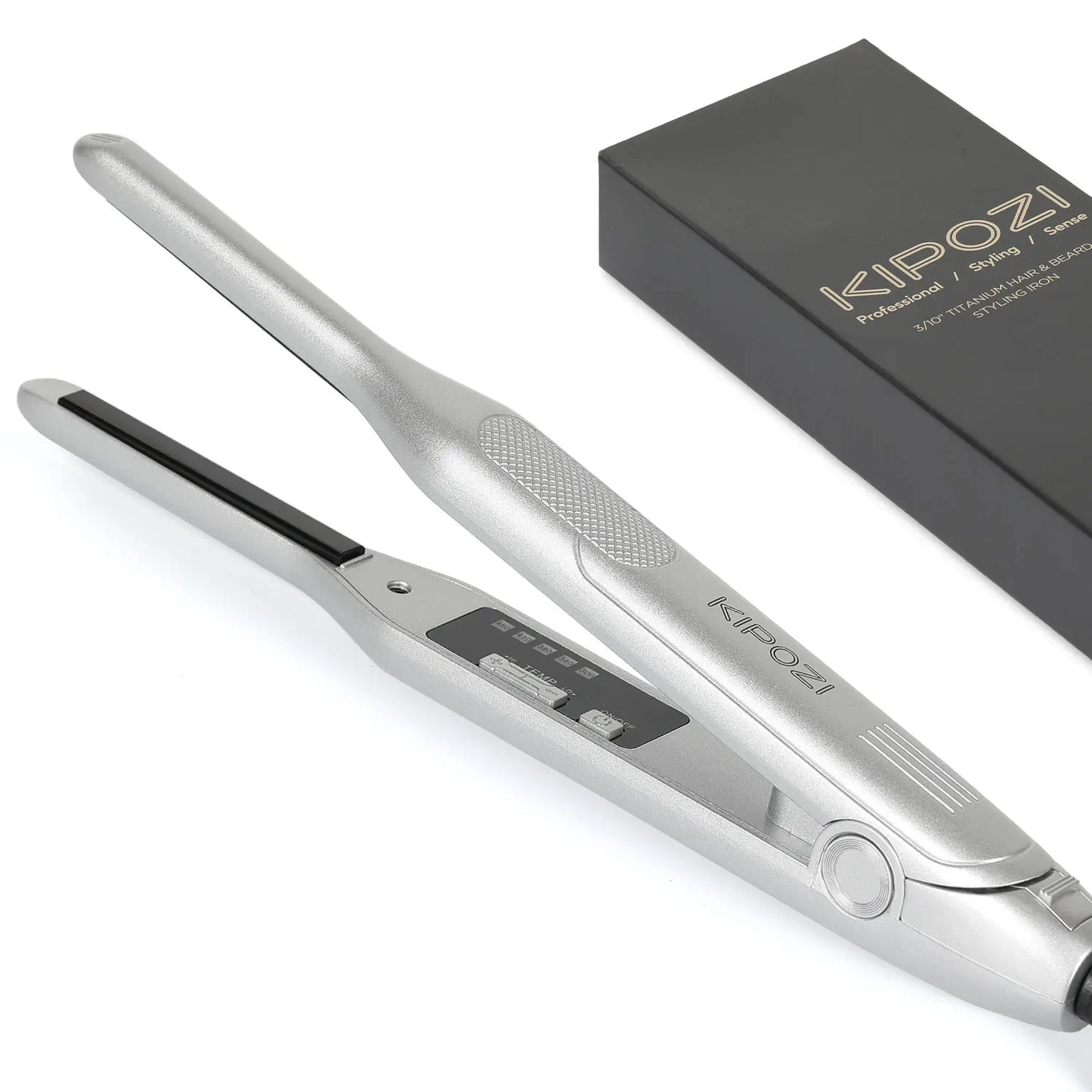 KIPOZI Titanium Small Hair Straightener Short Hair Pixie Cut