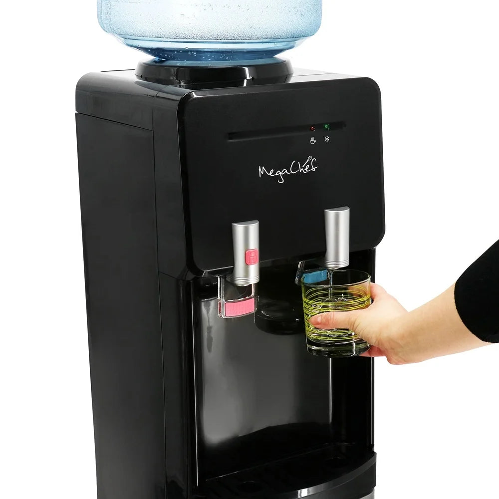 Top Load Hot Cold Water Dispenser Child Safety Lock Drip Tray