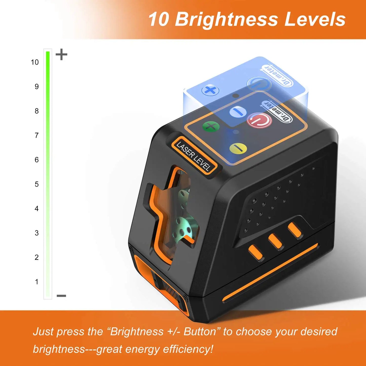 BOAYAL 2 Lines Laser Level Self-leveling