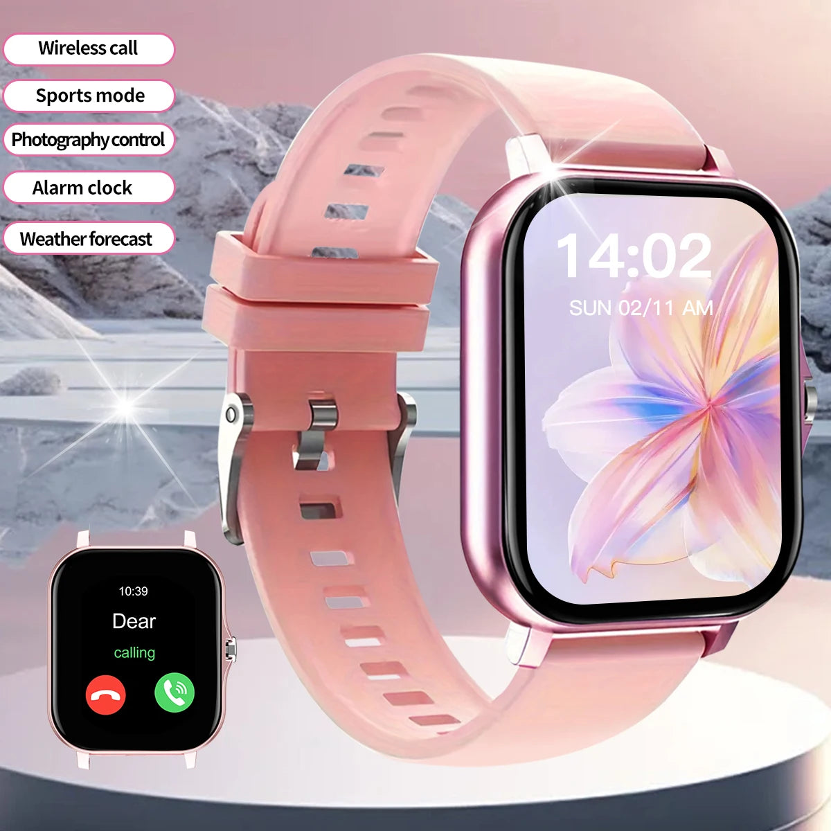 LOMAXFR Smart Watch Bluetooth Call