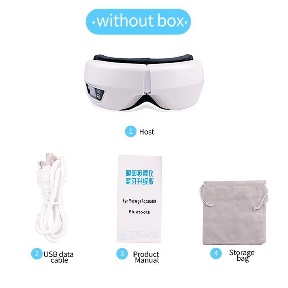 Raiuleko 6D Smart Vibration Eye Massager