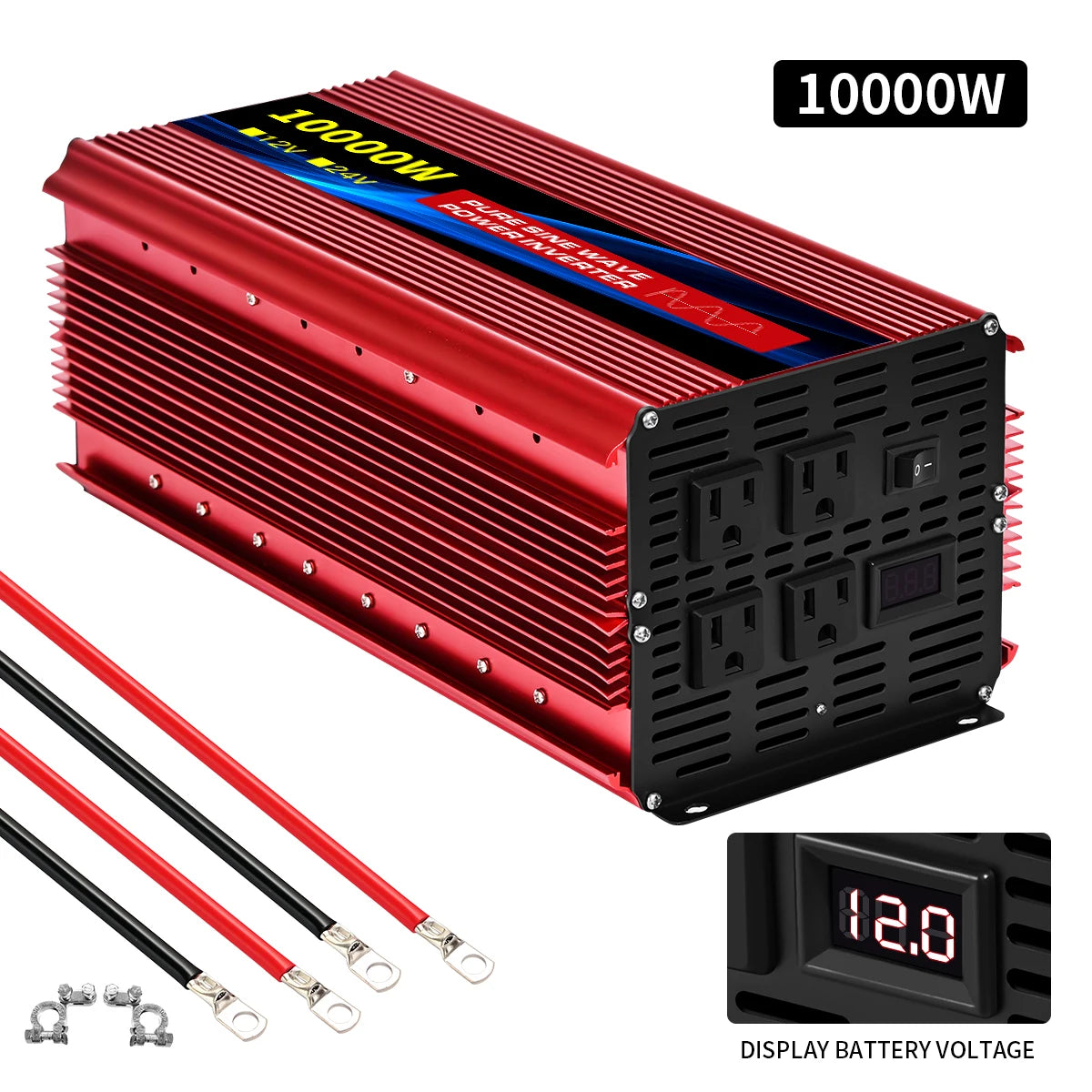 TATALIKEN Pure Sine Wave Inverter Portable Power