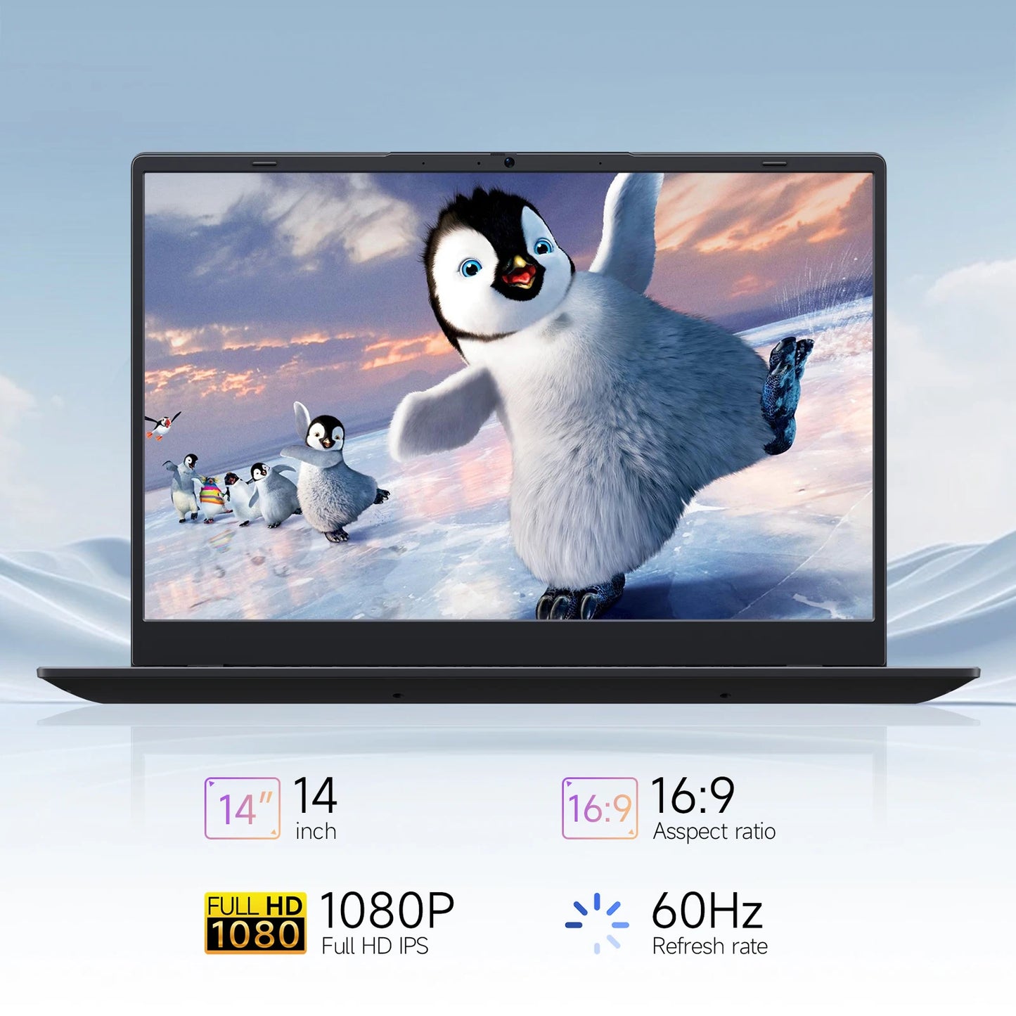 TH 14 Inch Windows 11 Laptops New N4000 2.6Ghz 8GB RAM 256GB