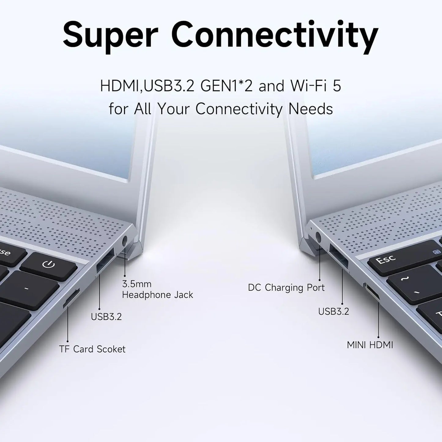 15.6 Inch Laptop J3710 8GB RAM 256GB SSD