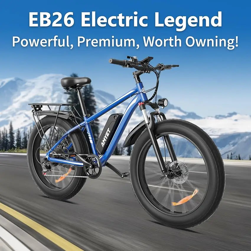 AMYET Electric Bike EB26, Adults Electric Bicycle