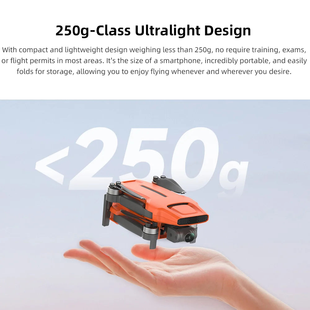 FIMI Mini 3 4K GPS drone with 3-Axis Gimbal 249g 4K/60FPS 48MP