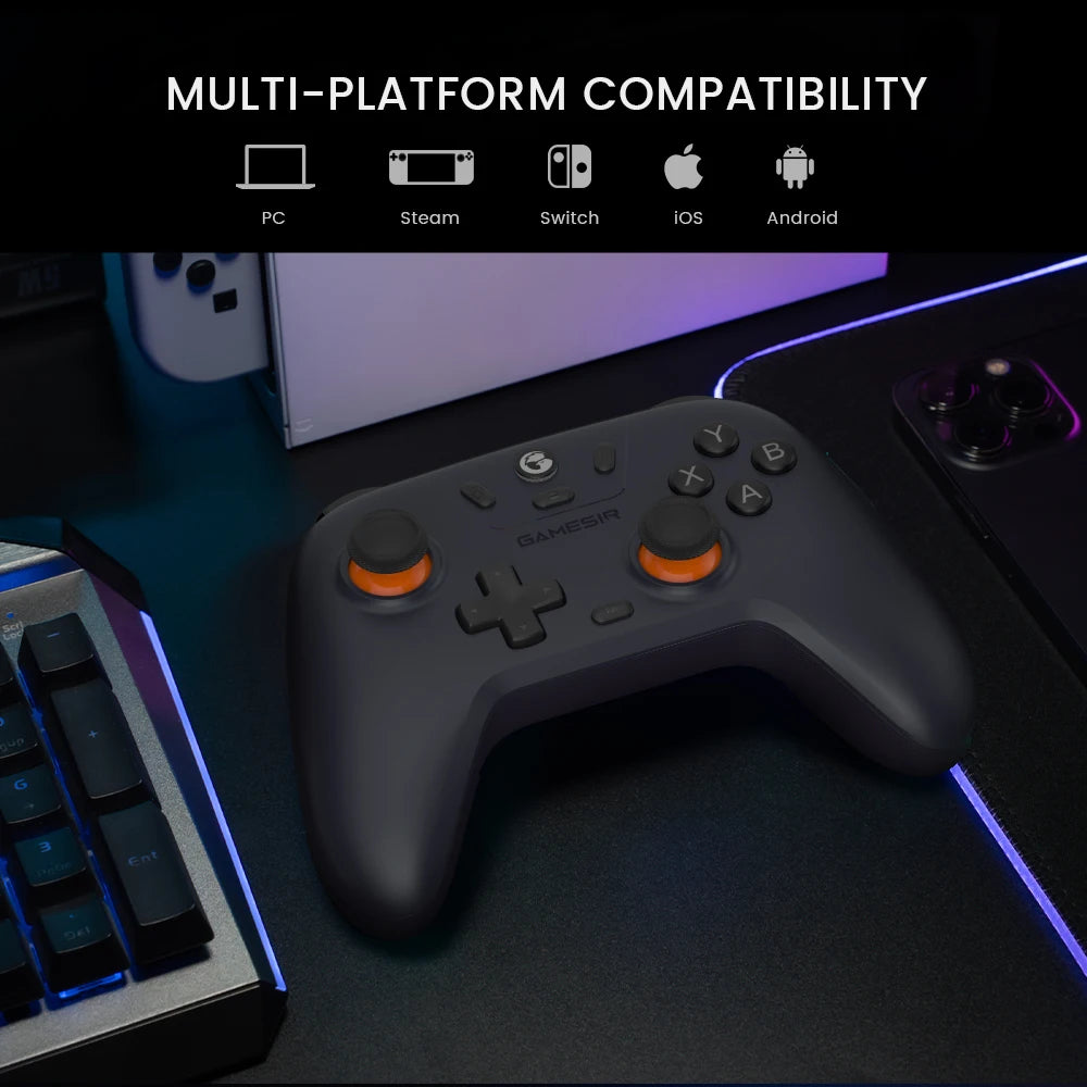 GameSir Nova Lite Switch Gaming Controller Hall Effect Gamepad