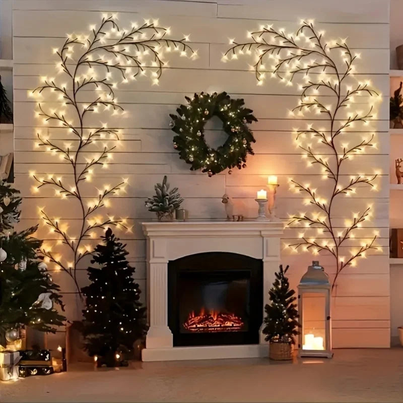 1 Piece USB Powered Willow Vine Fairy Lamp - Bendable