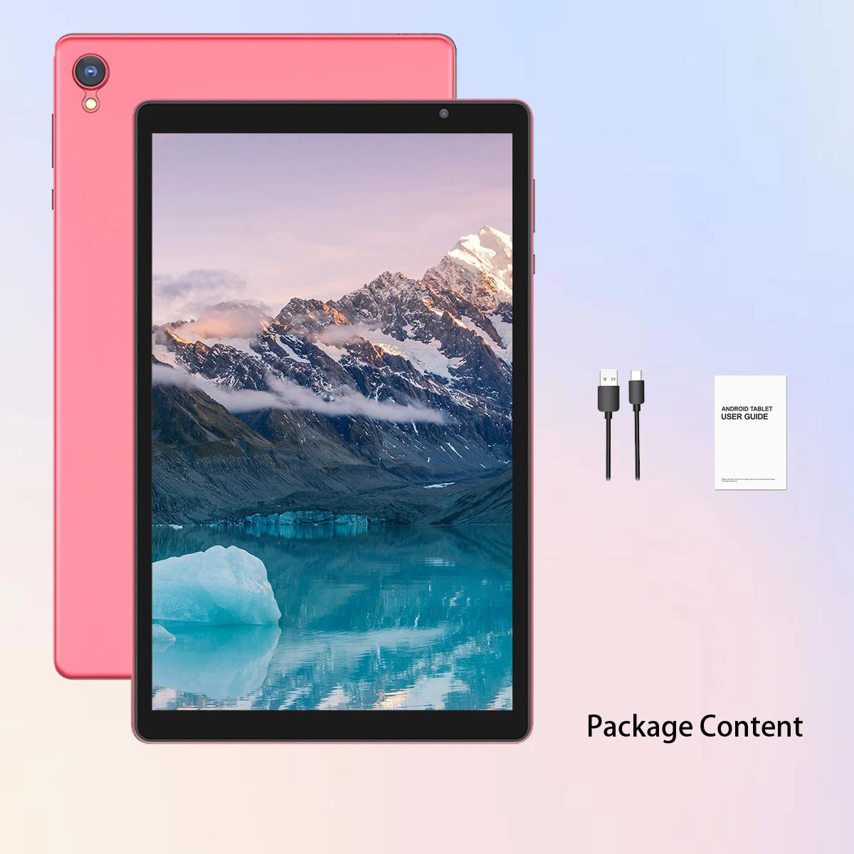 BAKEN 10" Android Tablet, Quad-core Processor, Bluetooth, Wi-Fi