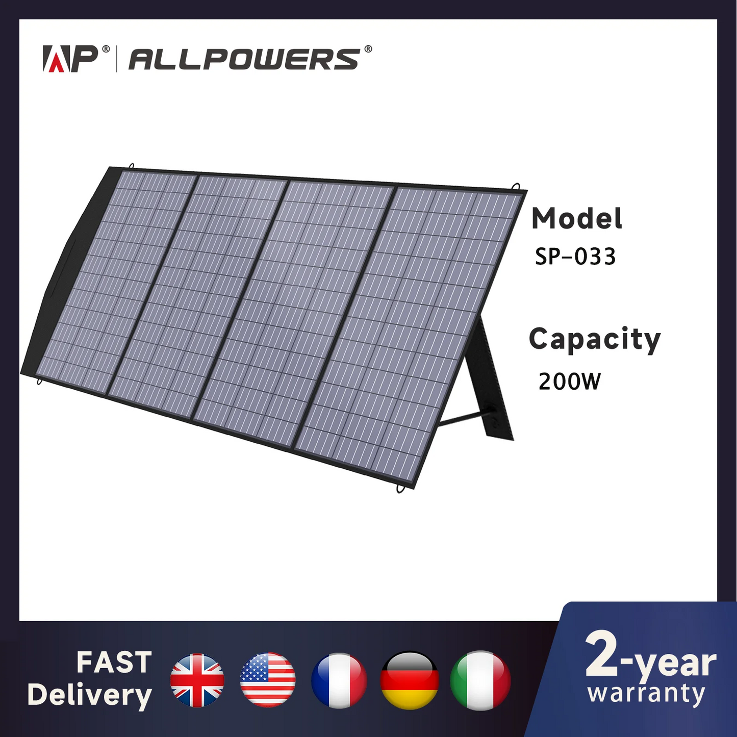 ALLPOWERS 18V Foldable Solar Panel