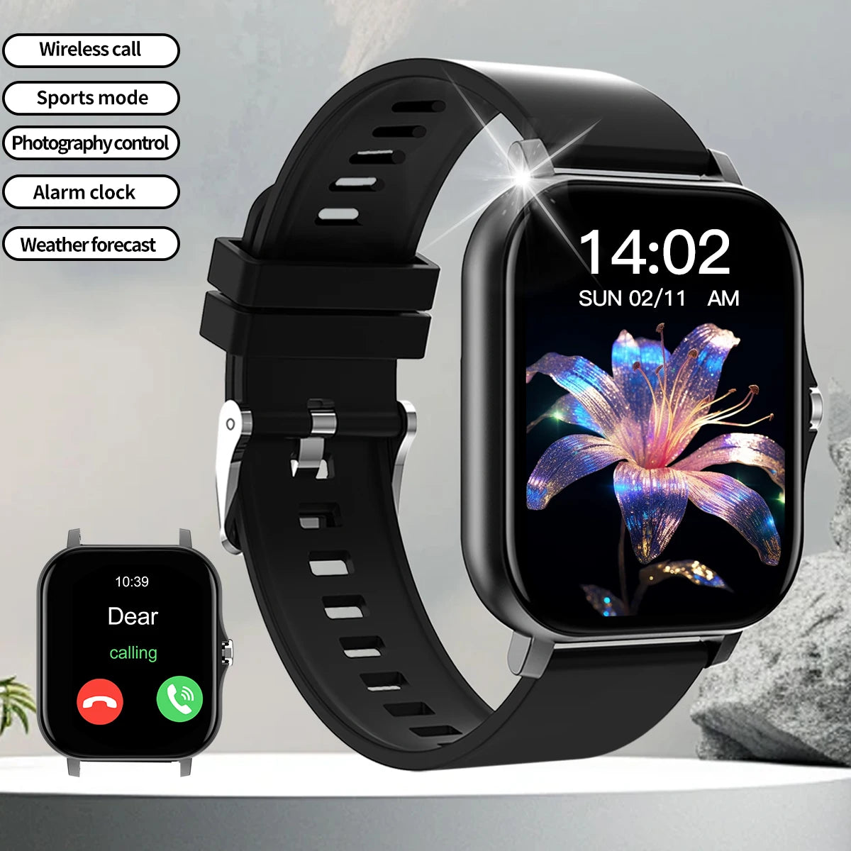 LOMAXFR Smart Watch Bluetooth Call