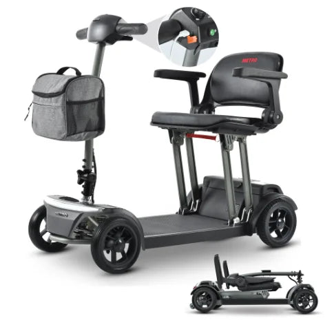 Metro Mobility Air Traveler 8" 4 Wheel Mobility Scooter