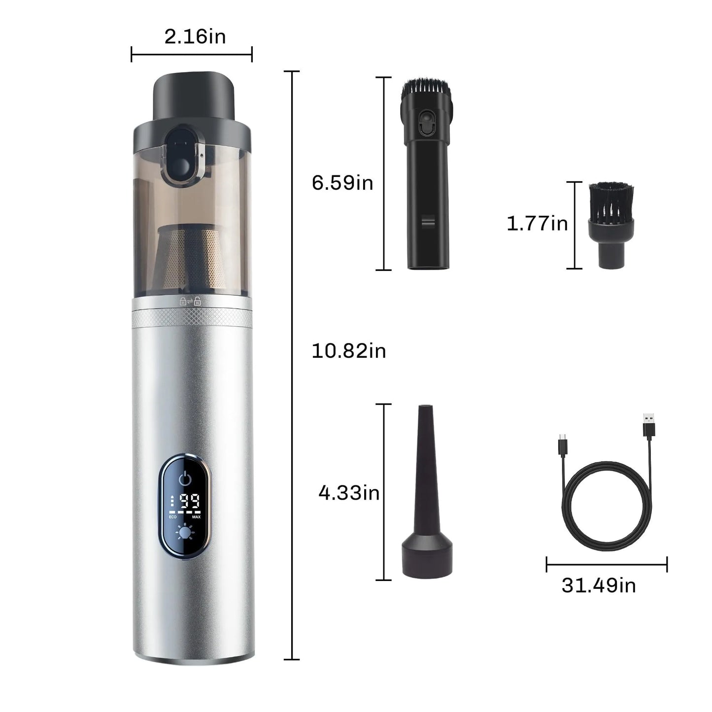 EAFC Cordless Handheld Vacuum Cleaner