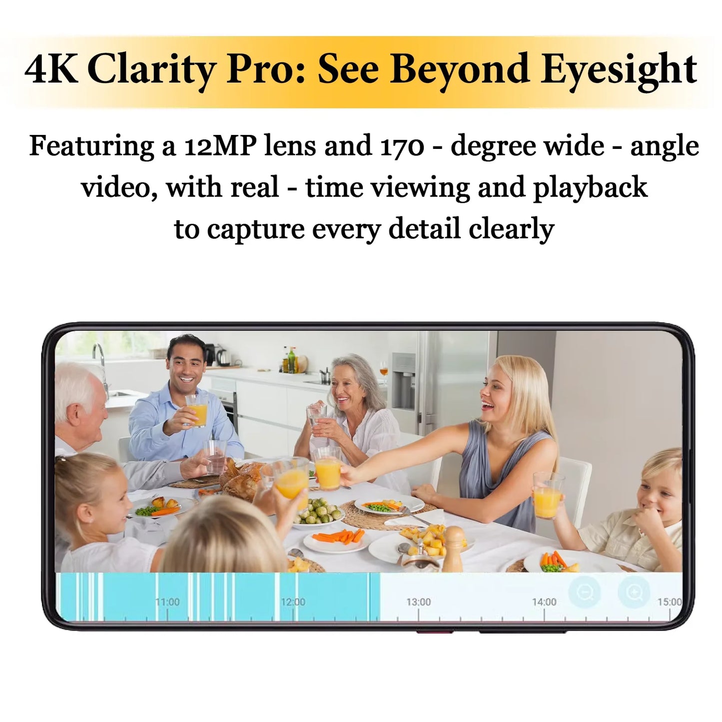 4K Intelligent Wireless Surveillance Camera