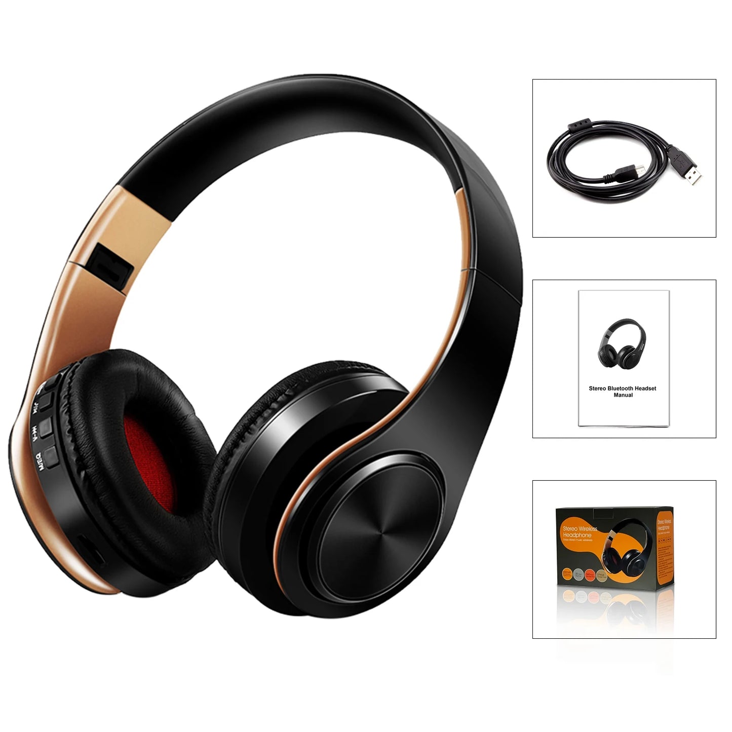 CATASSU 2023 Upgrading Wireless Bluetooth Headphones