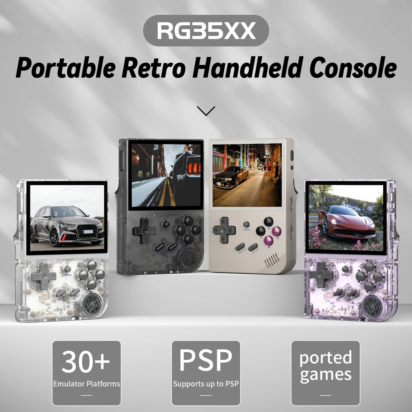 ANBERNIC RG35XX New Updated 3.5-inch IPS Video Game