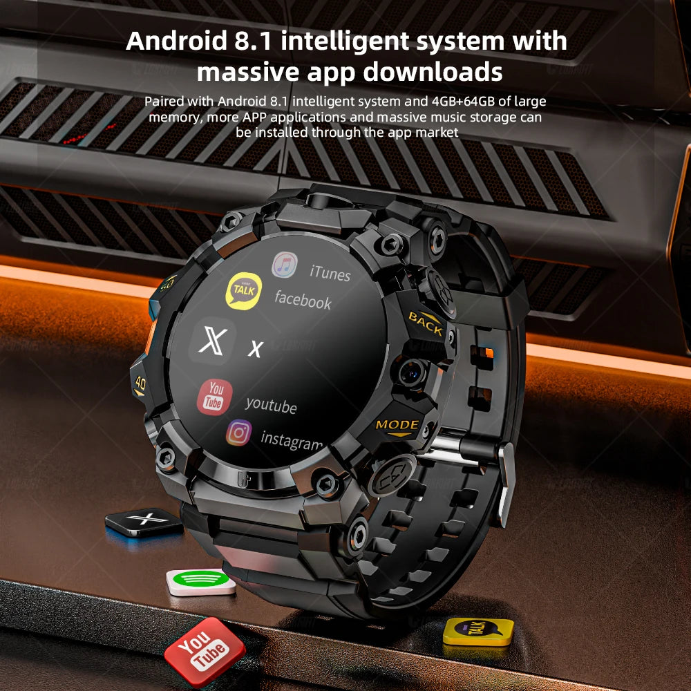 LOKMAT New APPLLP 2 PRO Rugged Sport Android 11Screen