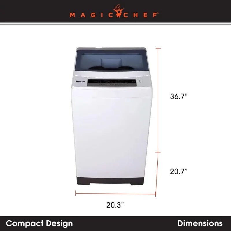 Magic Chef Top Load Washing Machine, Portable Washer