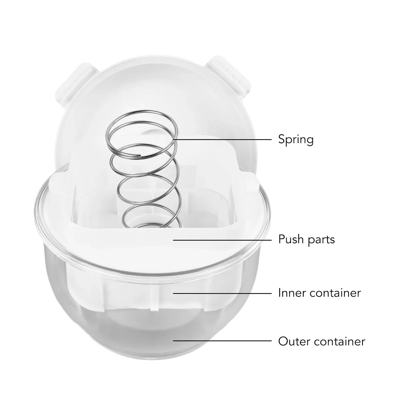 Qiilu Yogurt Whey Separator Strainer Filter Round Large Capacity