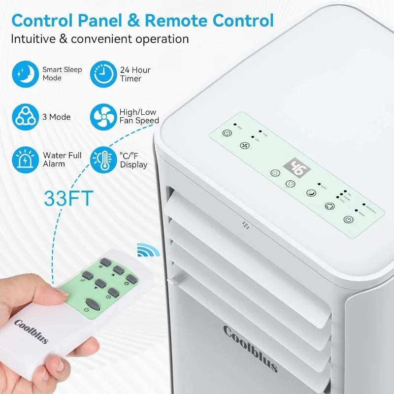 COOLBLUS 12000 BTU Portable Air Conditioner