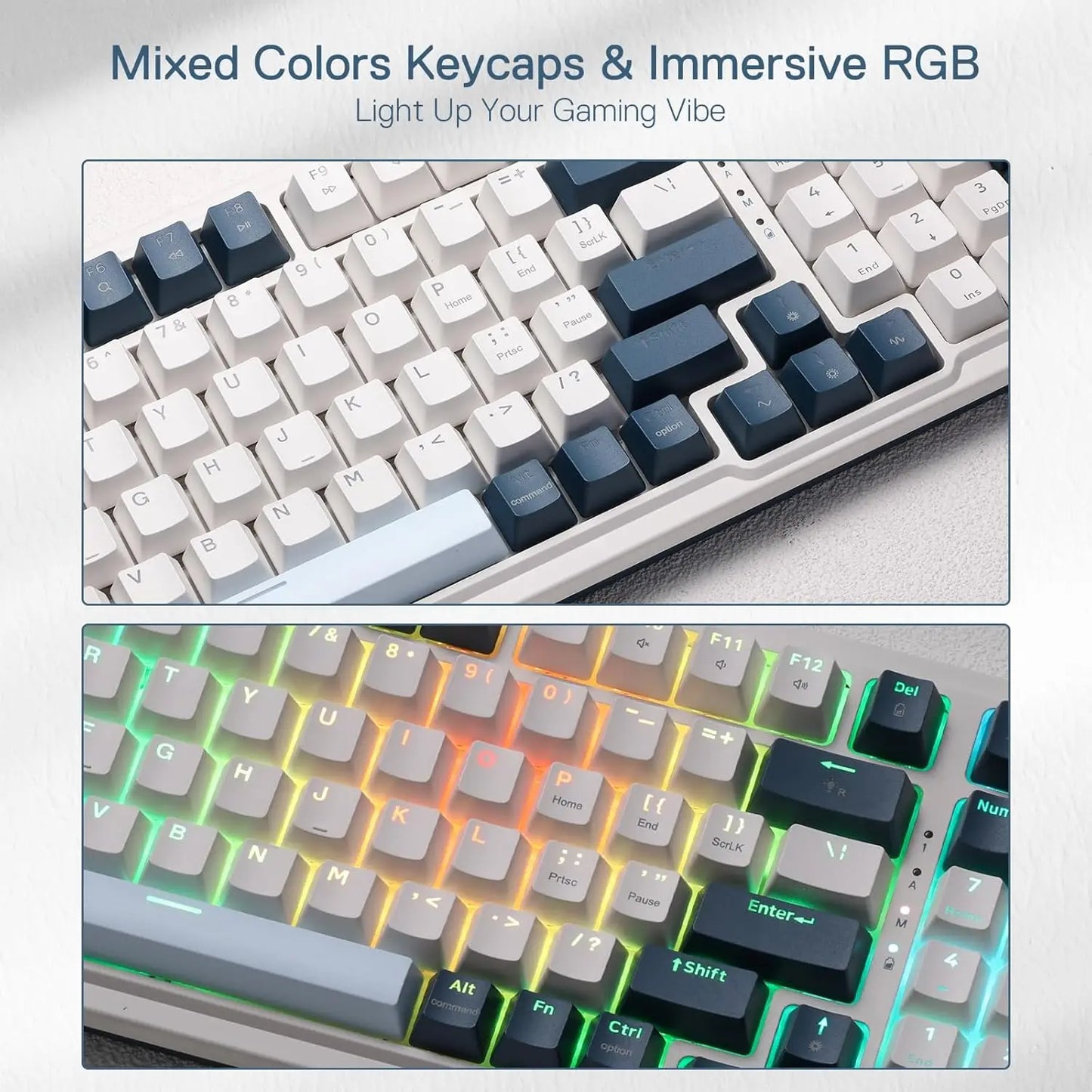 Redragon K686 PRO 98 Keys 3-Mode Wireless Gaming Keyboard