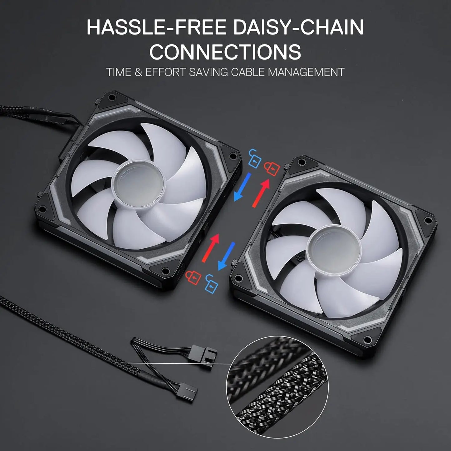 Redragon PC Case Fan GCF012 Standard 120mm