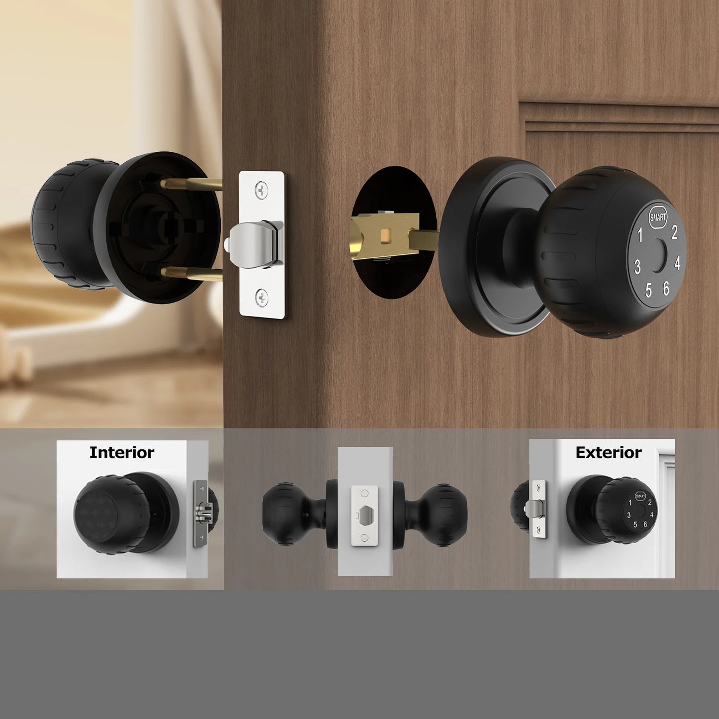 Viladepot Smart Lock Fingerprint Door Lock App