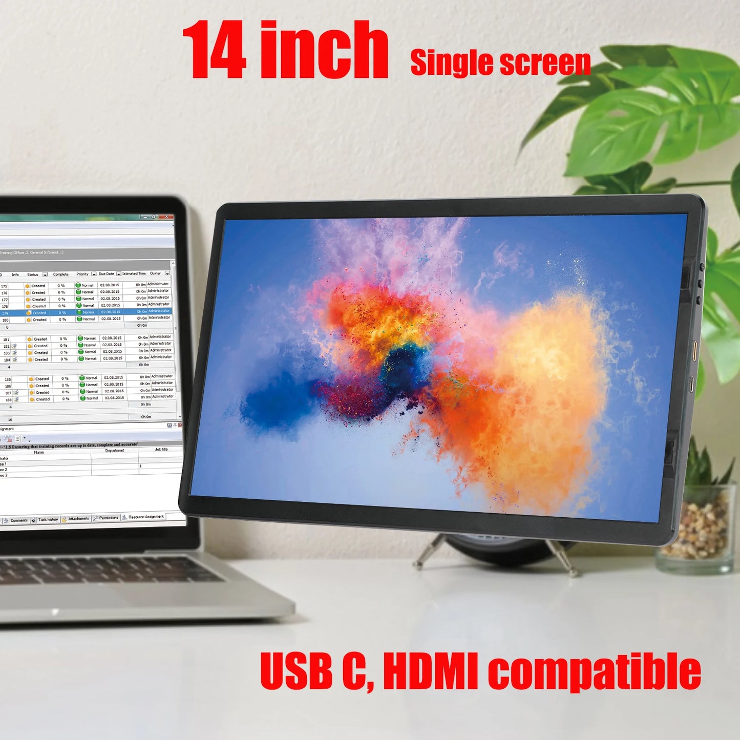 kuulaa 12 Inch Laptop Dual Monitor 1920*1080