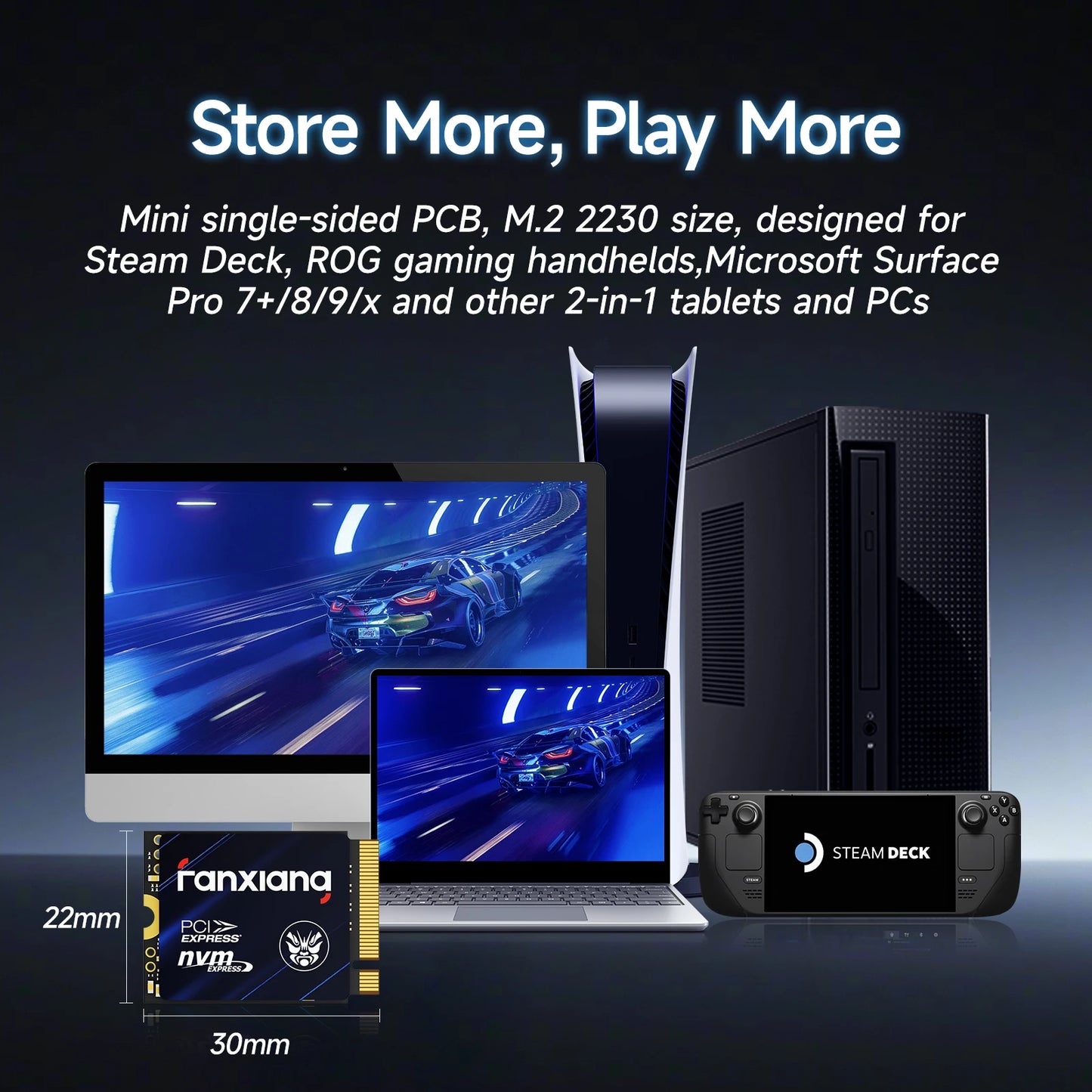 Fanxiang S700 M.2 SSD Hard Disk 500GB 1TB 5000MB/s