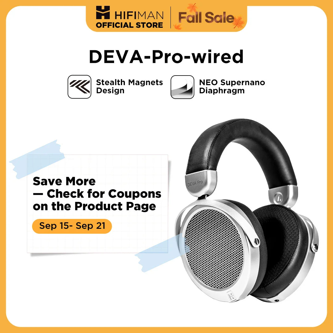 HIFIMAN Deva-Pro Over-Ear Open-Back Planar Magnetic Headphone