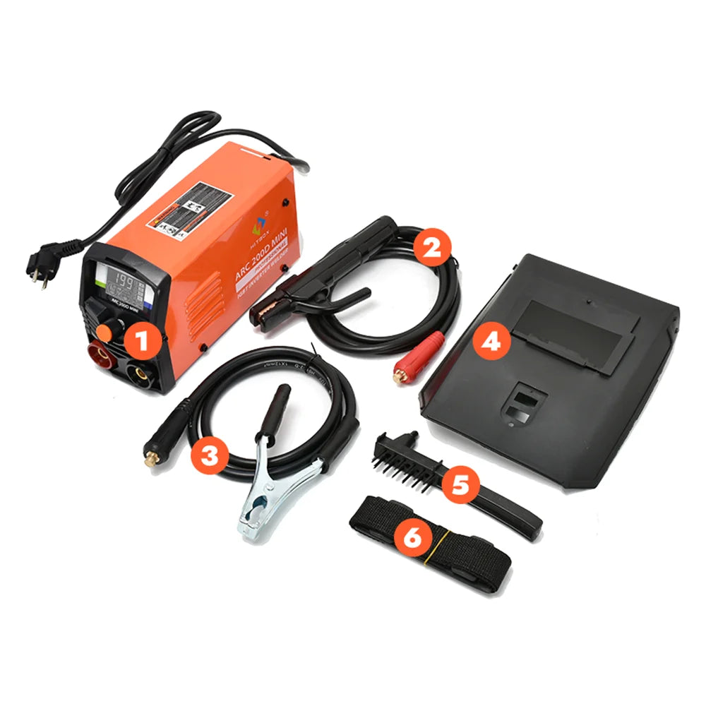 HITBOX ARC200D Welding Machine 2 in 1 ARC MMA LIFT TIG