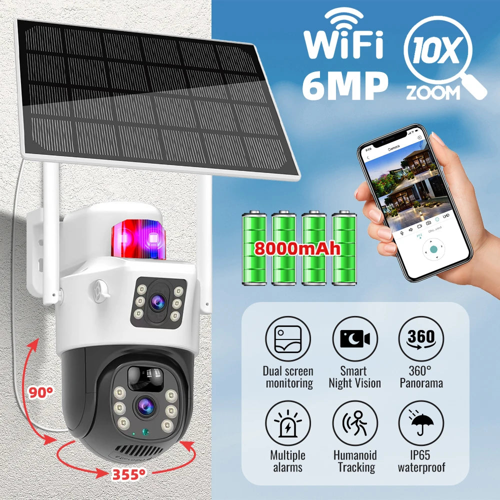 Marzony IR Night Vision Surveillance Camera Wireless Dual Lens