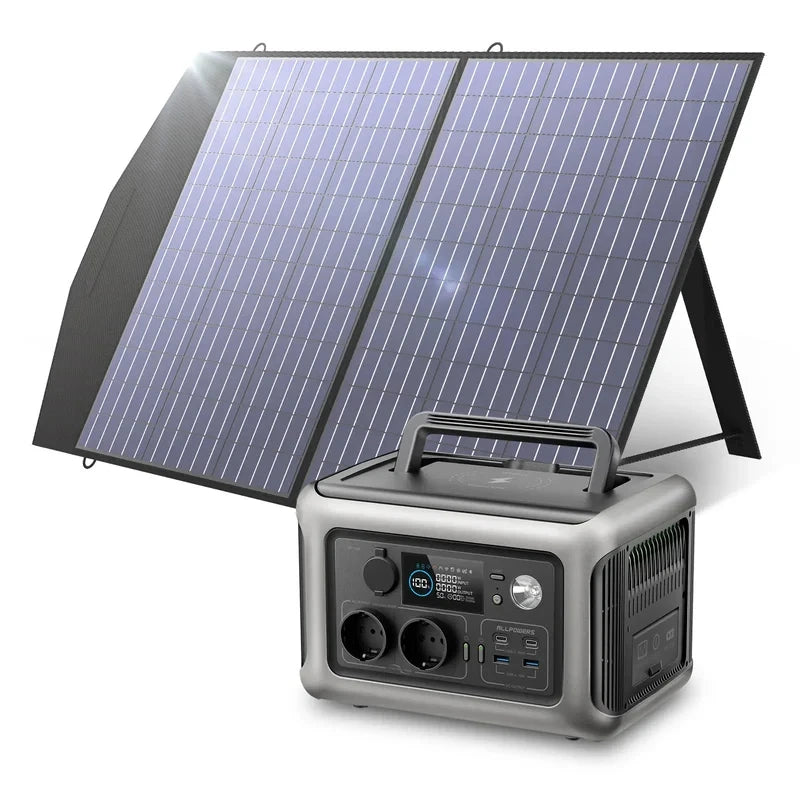 ALLPOWERS Portable Power Station Solar panel 100W 140W 200W