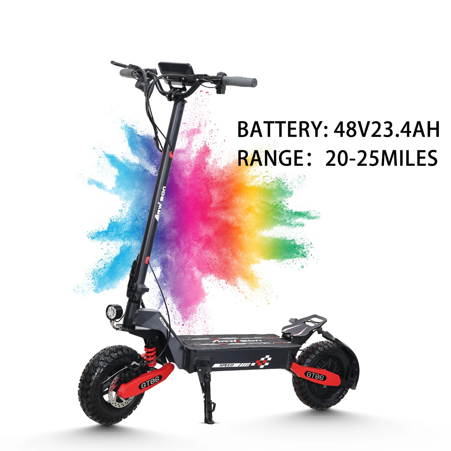 Arwibon GT06 1200W Foldable E-Scooter for Adults