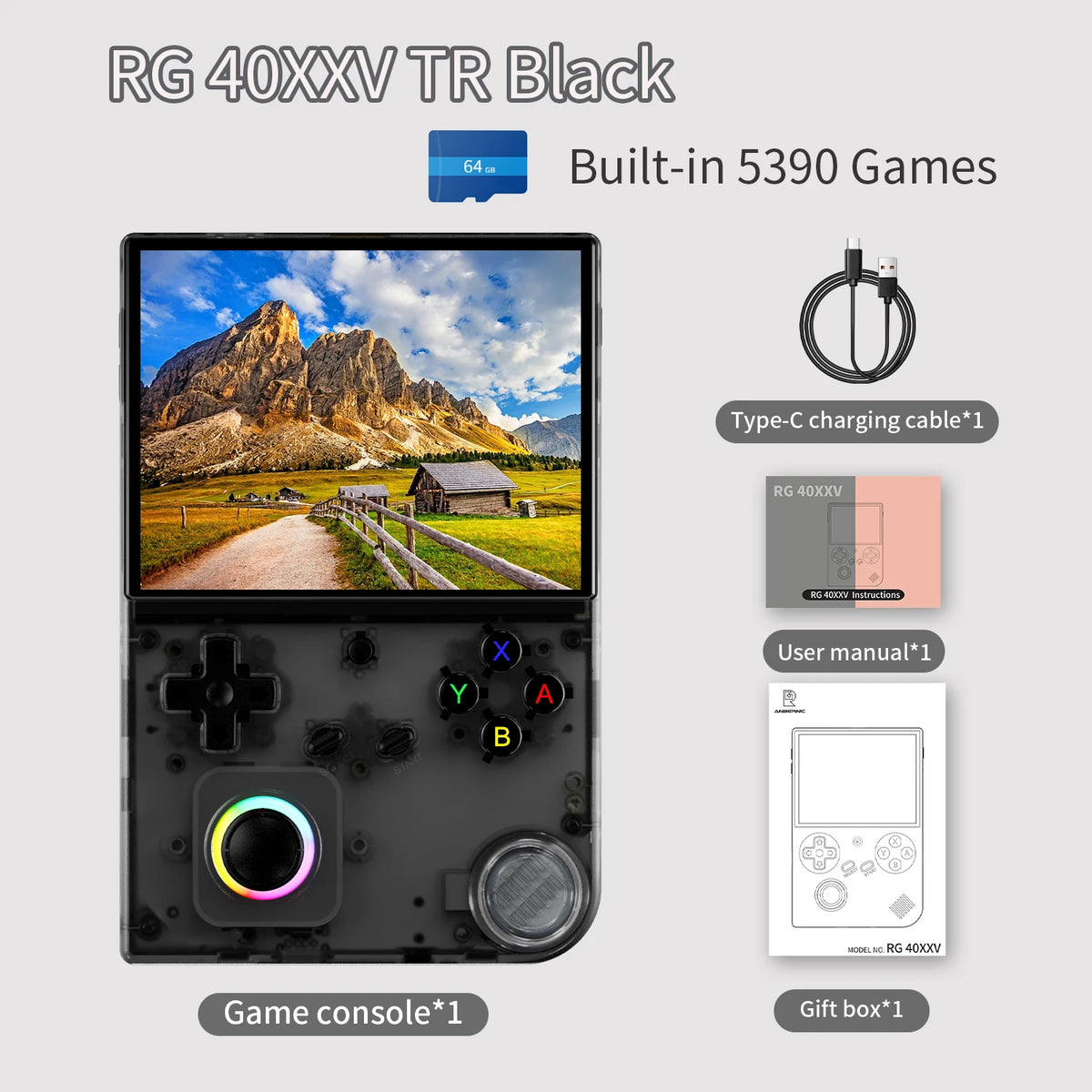 ANBERNIC RG40XXV & RG35XX Plus Retro Handheld Game Console