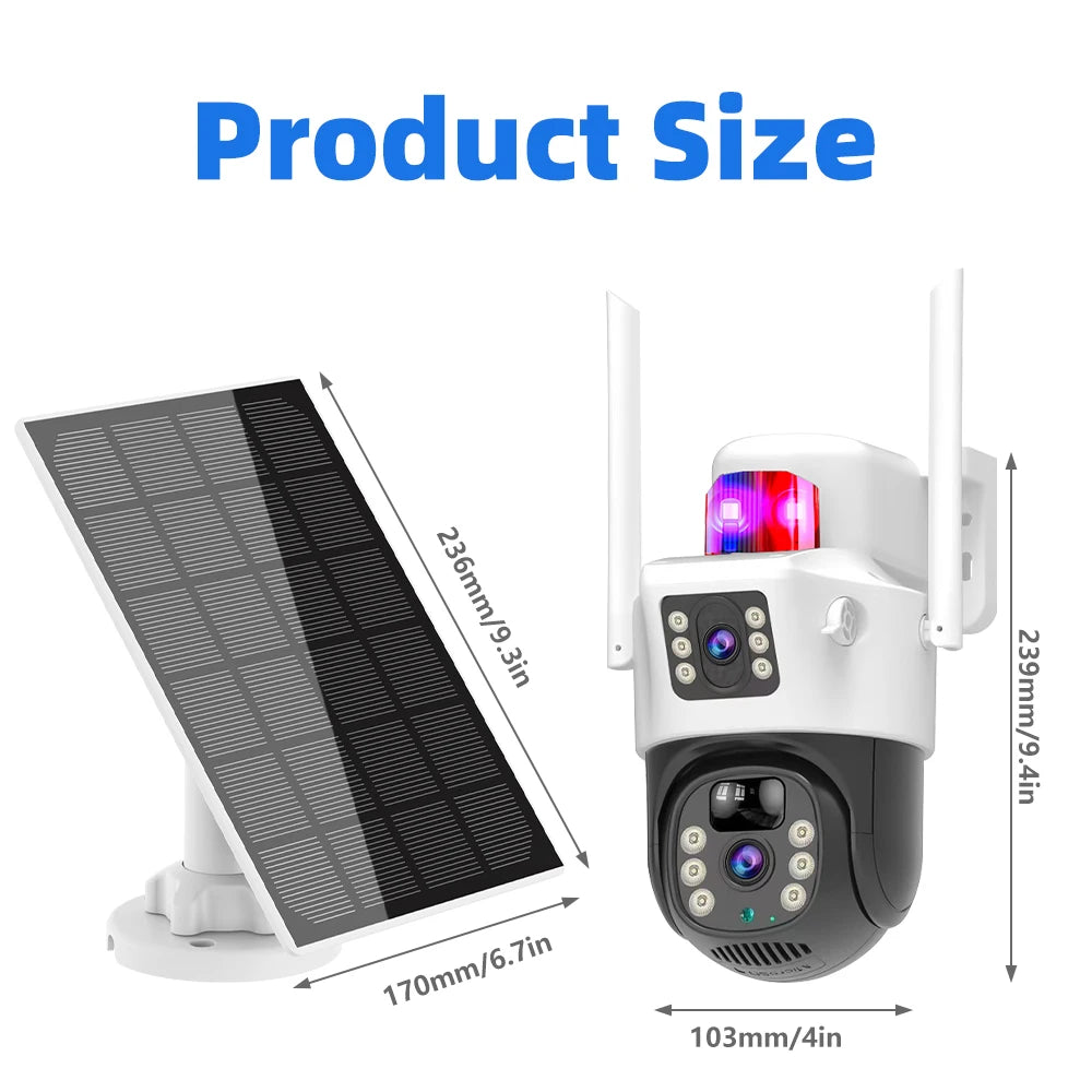Marzony IR Night Vision Surveillance Camera Wireless Dual Lens