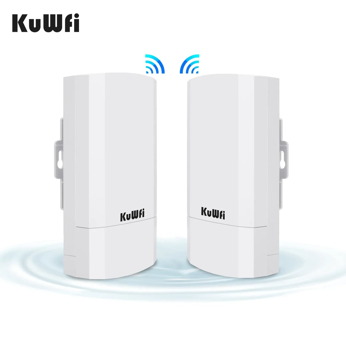 KuWfi 300Mbps Outdoor CPE Bridge 2.4Ghz Wireless WiFi Router