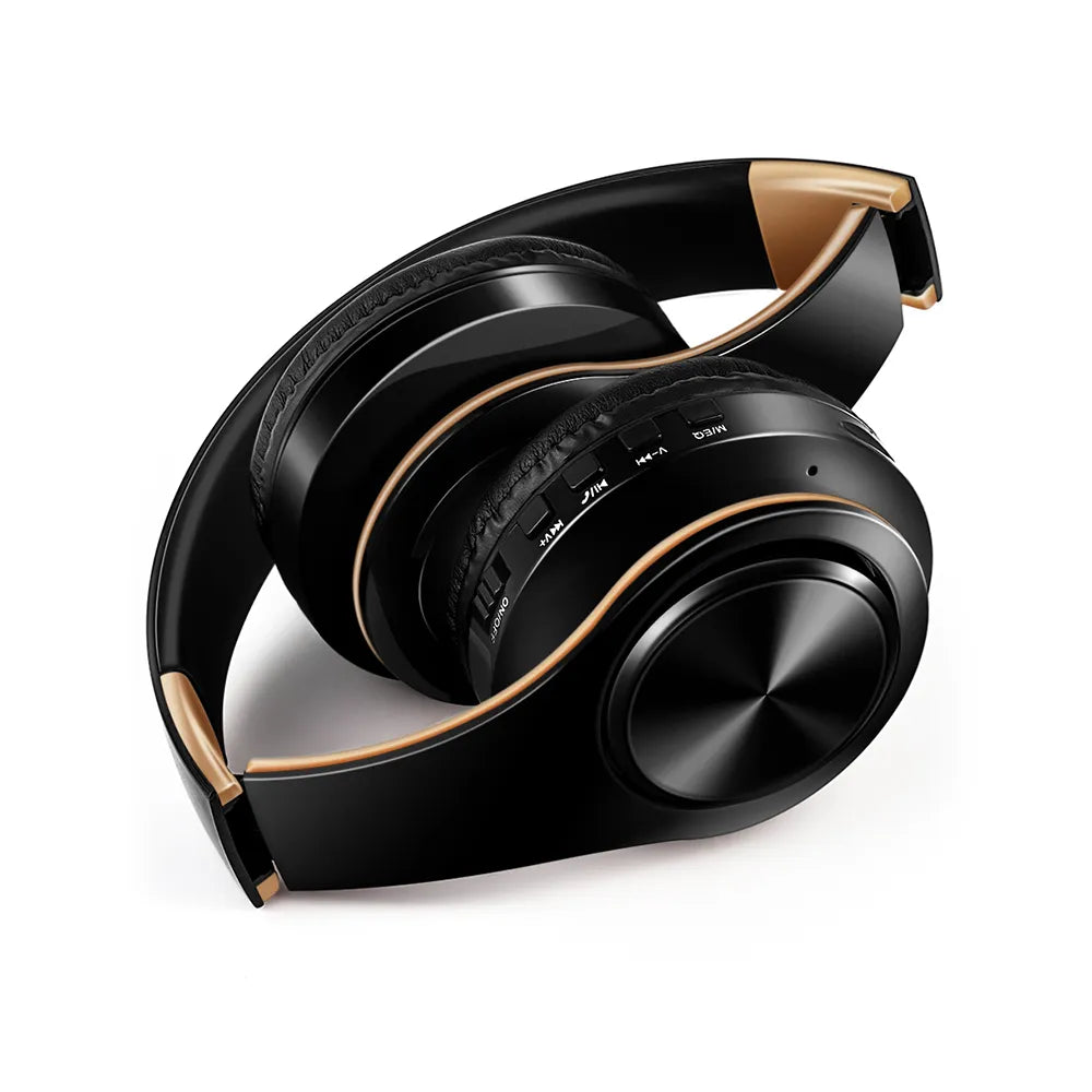 HIFI Stereo Earphones Bluetooth Headphone Music Headset FM